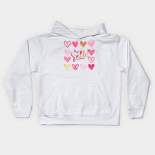 You make me Smile Kids Hoodie